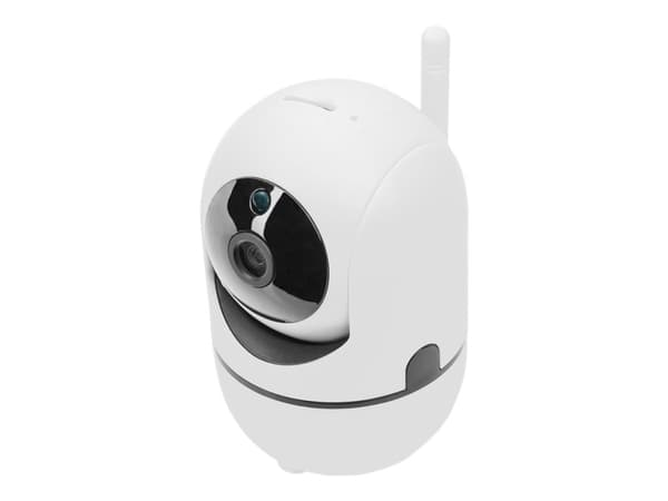 DIGITUS - Nettverksovervåkingskamera - panorering / tipping - lite tårn - innendørs - farge (Dag og natt) - 2 MP - 1920 x 1080 - 1080p, 720p - fastfo Hvit