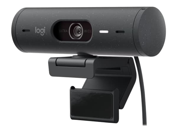 Logitech BRIO 505 - Webbkamera - färg - 4 MP - 1920 x 1080 - 1080p, 720p - ljud - USB-C