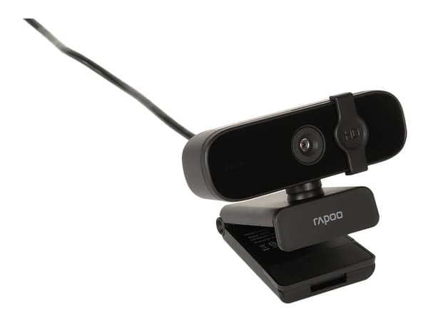 Rapoo XW2K - Webbkamera - färg - 2560 x 1440 - ljud - USB 2.0 - MJPEG