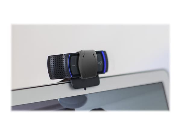Logitech HD Pro Webcam C920S - Nettkamera - farge - 1920 x 1080 - lyd