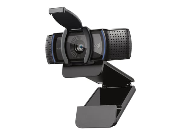 Logitech HD Pro Webcam C920S - Nettkamera - farge - 1920 x 1080 - lyd