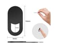 Miniatyrbild 4 av 4: 2-Pack Webbkamera Skydd Cover Slider för Laptop/Mac/Smartphone