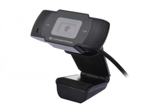 Conceptronic AMDIS 720P HD webcam 1280 x 720 pixels USB 2.0 Sort Sort