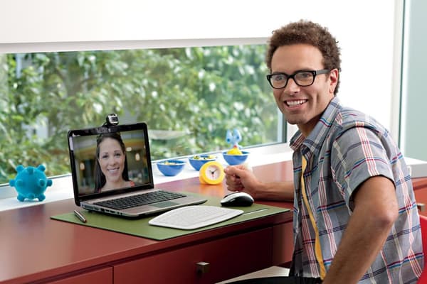 Microsoft LifeCam HD-3000 - webkamera - farve - 1280 x 720 - lyd - USB 2.0