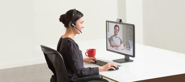 Logitech Webcam C930e - webkamera - farve - lyd - USB2.0 (960-000972)