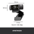 Miniatyrbild 7 av 11: Logitech - Webbkamera - C922 Pro Stream-webbkamera - Full HD-webbkamera - FULL HD 1080P/30fps - Svart