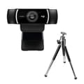 Miniatyrbild 1 av 11: Logitech - Webbkamera - C922 Pro Stream-webbkamera - Full HD-webbkamera - FULL HD 1080P/30fps - Svart