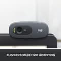Miniatyrbillede 3 af 7: Logitech C270 HD Webcam - Webcam - Farve - 1280 x 720 - 720p - Lyd - USB 2.0 - Universitet