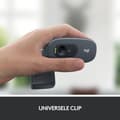 Miniatyrbillede 5 af 7: Logitech C270 HD Webcam - Webcam - Farve - 1280 x 720 - 720p - Lyd - USB 2.0 - Universitet