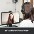 Miniatyrbillede 2 af 7: Logitech C270 HD Webcam - Webcam - Farve - 1280 x 720 - 720p - Lyd - USB 2.0 - Universitet