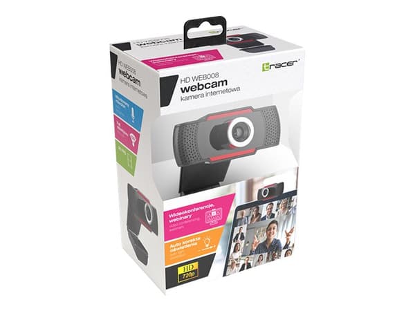 Tracer HD WEB008 - Nettkamera - farge - 1280 x 720 - 720p - lyd - USB 2.0 - DC 5 V