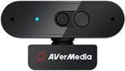 AVerMedia PW310P - Webkamera - farve - 1920 x 1080 - 1080p - lyd - USB2.0 - MJPEG, YUY2 (40AAPW310AVS) Sort