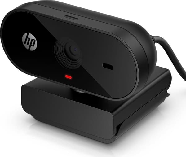HP 325 - Webcam - panorering - farve - 1920x1080 - lyd - USB 2.0