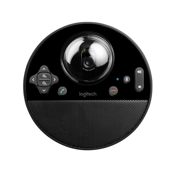 Logitech BCC950 ConferenceCam - Webbkamera - PTZ - Färg - 1920 x 1080 - Ljud - USB 2.0 - H.264
