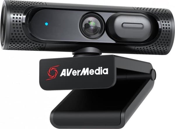 AVerMedia PW315 webbkamera 2 MP 1920 x 1080 pixlar USB Svart Svart