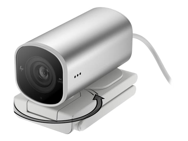 HP 960 Streaming - Nettkamera - farge - 8 MP - 3840 x 2160 - lyd - USB 3.0