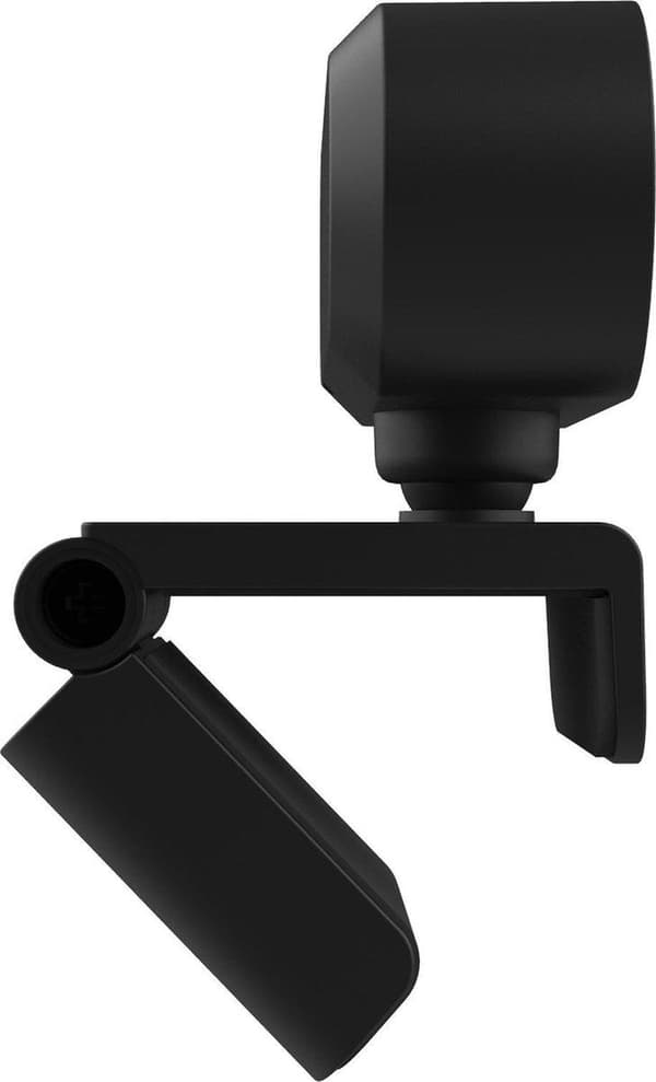 Denver WEC-3001 - Webcam - 1 MegaPixel - 1920 x 1080 Pixels - USB-forbindelse - med clip - Sort
