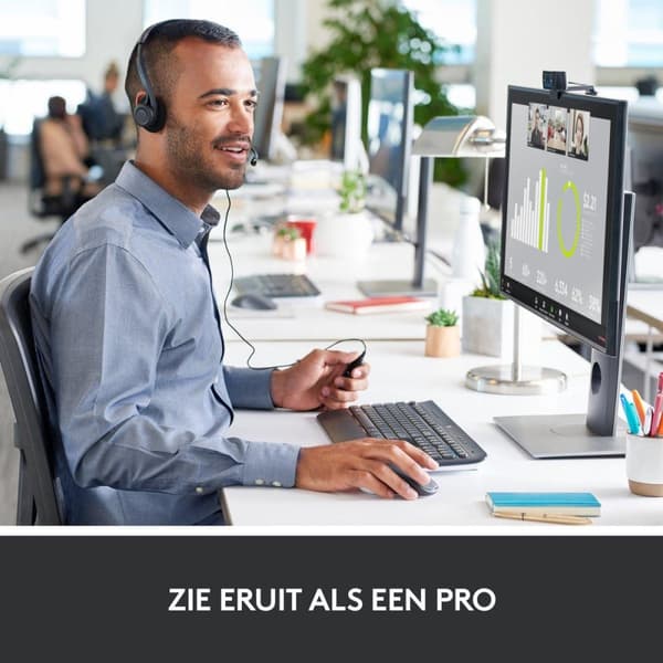 Logitech C920s Pro HD webbkamera