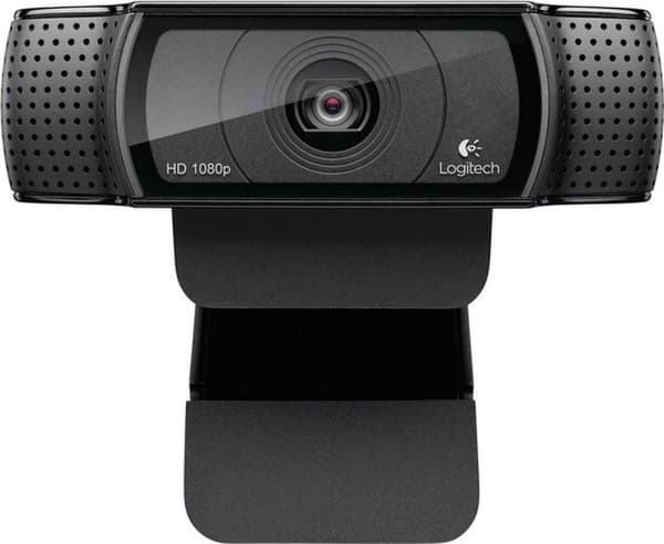 Logitech C920e HD 1080p webcam 1920 x 1080 pixels USB 3.2 Gen 1 (3.1 Gen 1) Sort