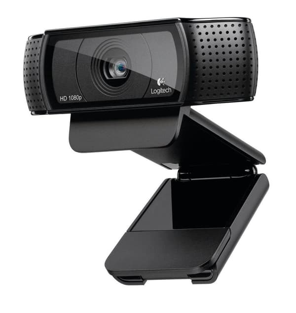 Logitech C920 - HD Pro Webcam - Full HD 1080p - To mikrofoner