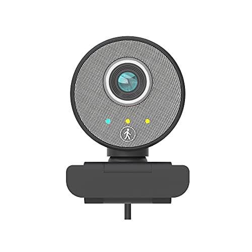 Midland Follow-U-webkamera, C1522, roterende webcam i elegant design til smart arbejde med live-sporingssystem, indbygget mikrofon, fuld HD: 1080p, ko