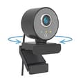 Miniatyrbillede 1 af 3: Midland Follow-U-webkamera, C1522, roterende webcam i elegant design til smart arbejde med live-sporingssystem, indbygget mikrofon, fuld HD: 1080p, ko