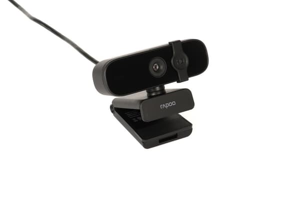 Rapoo XW2K Full HD Webcam 2K (4MP) 85° synsfelt Fast fokus Støjreduktion USB-port Kameracover til Skype FaceTime Hangouts Zoom osv. PC/Mac/ChromeOS/An