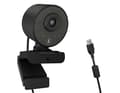 Miniatyrbild 1 av 5: ICY BOX Full-HD USB-webbkamera med mikrofon, klämbas, HD autofokus, WDR IB-CAM501-HD