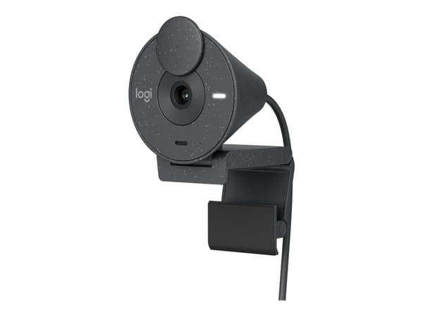 Logitech BRIO 300 - Webkamera - Full HD - 1920 x 1080 - innebygd mikrofon - USB-C - Grafitt