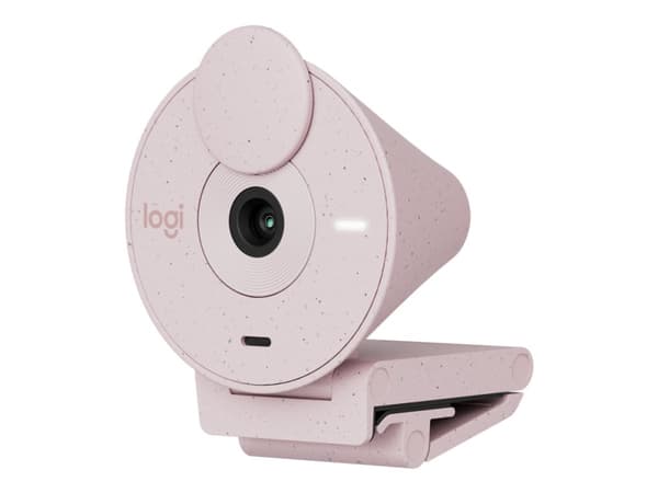 Logitech BRIO 300 - Webkamera - Full HD - 1920 x 1080 - innbygget mikrofon - USB-C - Rose