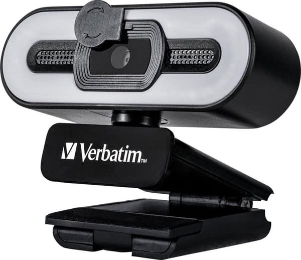 Full HD 1 080P automaattitarkennuksella varustettu verkkokamera mikrofonilla ja valolla