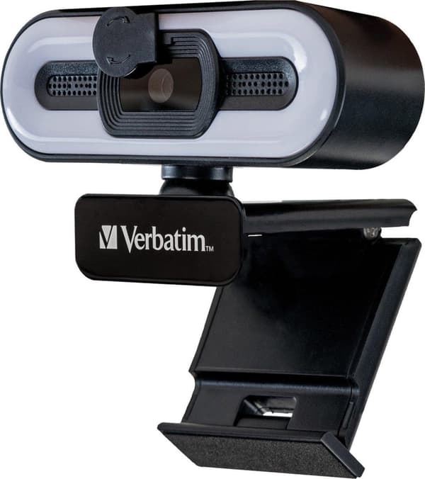 Full HD 1 080P automaattitarkennuksella varustettu verkkokamera mikrofonilla ja valolla