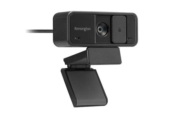 Kensington W1050 - Webcam - farve - 2 MP - 1920x1080 - 1080p - lyd - USB (K80251WW) Sort