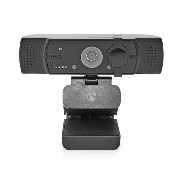 Nedis Webkamera | Full HD@60fps / 4K@30fps | Autofokus | Built-In Microphone | Sort