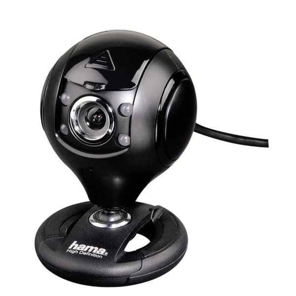 Hama HD -verkkokamera Spy Protect musta