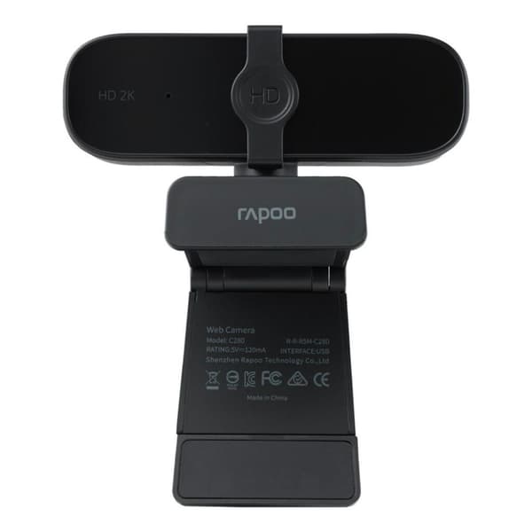 Rapoo XW2K Full HD 2K webbkamera Svart