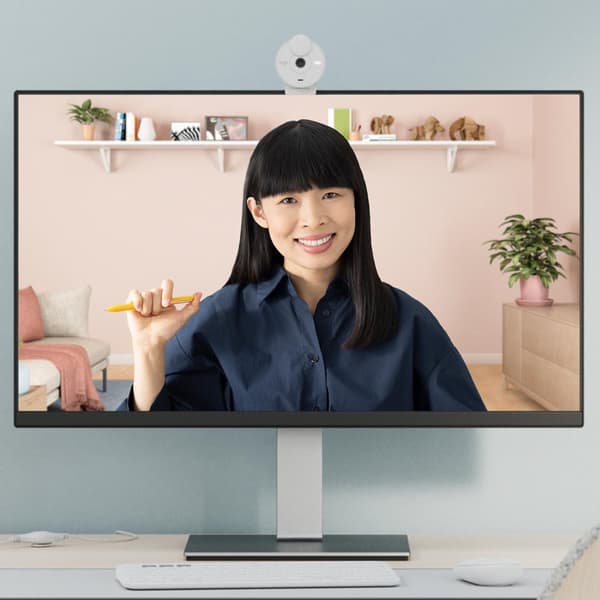 Logitech Brio 300 webcam 2 MP 1920 x 1080 pixels USB-C Hvid