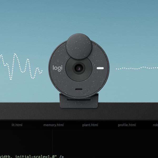 Logitech Brio 300 webcam 2 MP 1920 x 1080 pixels USB-C grafit