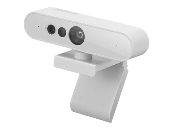 Lenovo 510 FHD - Webbkamera - färg - 1920 x 1080 - 1080p - ljud - USB 2.0 - MJPEG, YUY2 - DC 5 V Grå