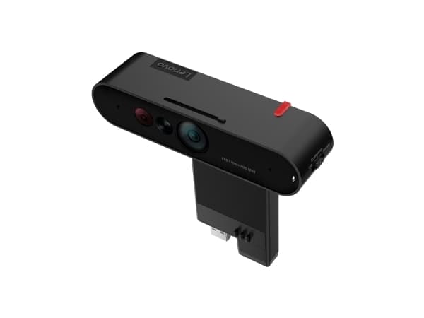 Lenovo ThinkVision MC60 (S) - Webbkamera - färg - 1920 x 1080 - 1080p - ljud - USB 2.0 - MJPEG, YUY2