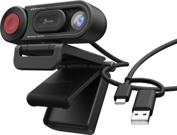j5create HD webcam med automatisk og manuel skift