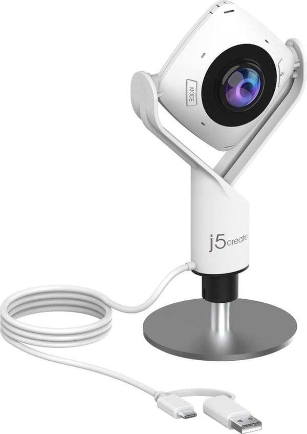 j5create JVCU360-N 360° All Around webbkamera