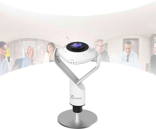 j5create JVCU360-N 360° All Around webbkamera