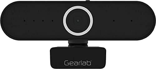 GearLab G625 - Webbkamera - Färg - 2 MP - 1920x1080 - 720p, 1080p - Ljud - USB - MPEG-4, MJPEG, YUV Svart