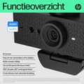 Miniatyrbillede 5 af 7: HP 620 - Webcam - tilt - farve - 4 MP - 1920x1080 - lyd - USB3.0 (6Y7L2AA#ABB)