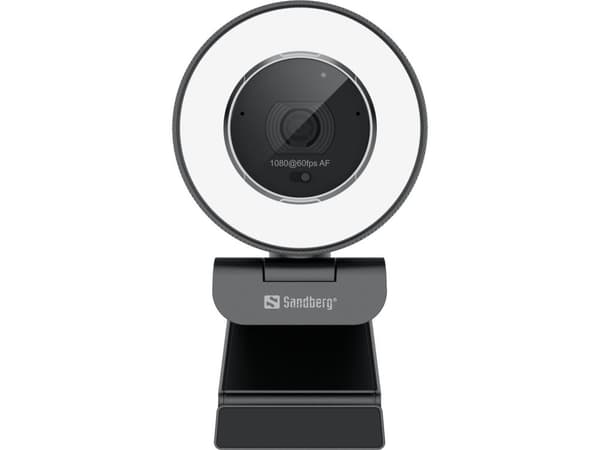 Sandberg Streamer USB Webcam Pro Elite - 2560 x 1440 pixels - 60 fps - 1920x1080@60fps - 2560x1440@30fps - 480p - 720p - 1080p - 1440p - Auto - H.264