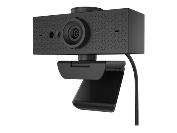 HP 620 - Nettkamera - helling - farge - 4 MP - 1920 x 1080 - lyd - USB 3.0 Sort