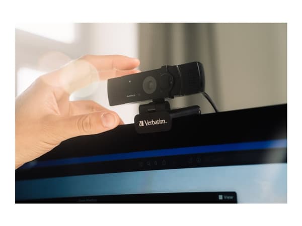 Verbatim AWC-03 - Nettkamera - farge - 3840 x 2160 - 4K - lyd - USB 2.0