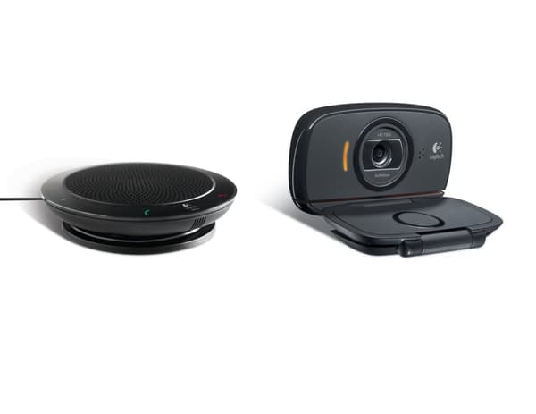 Logitech HD Webcam B525 - webbkamera - färg - ljud - USB2.0 (960-000842)
