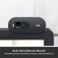 Miniatyrbild 6 av 7: Logitech C505 HD webbkamera 1280 x 720 pixlar USB Black (960-001363)